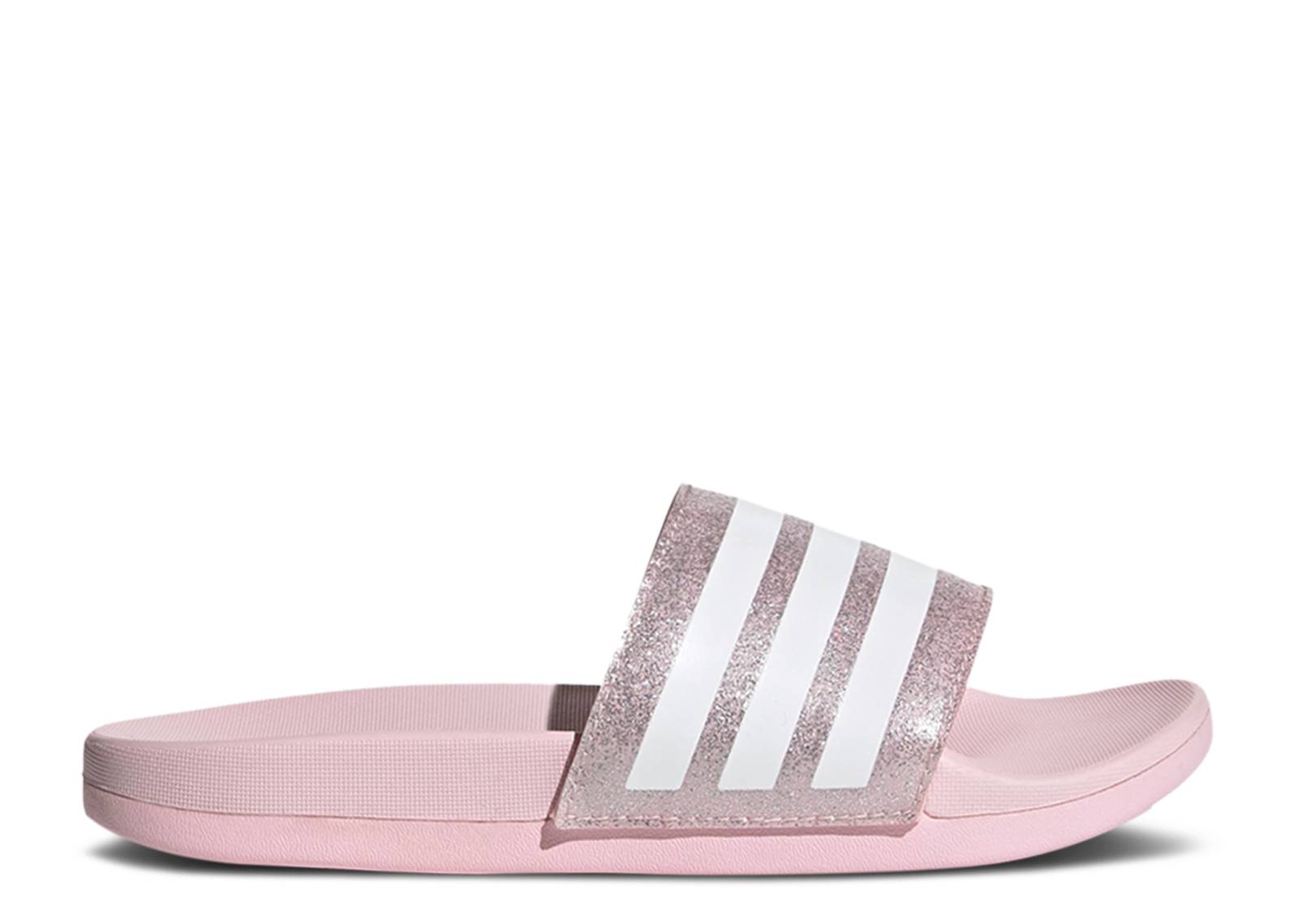 Adilette Comfort Slide J 'Clear Pink Glitter'