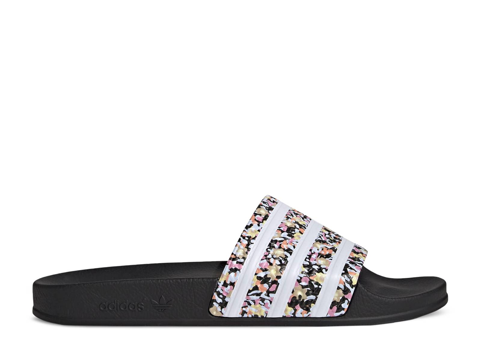 Adilette Slide 'You're Here For A Reason - Black'