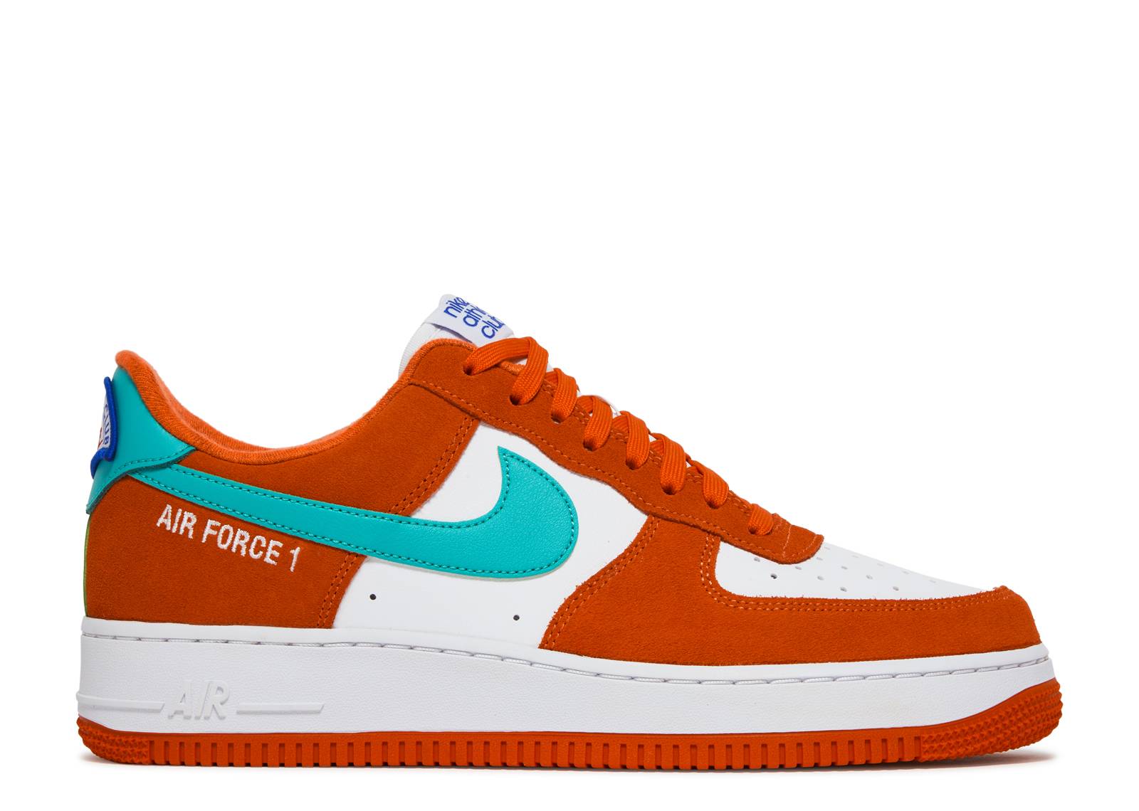 Air Force 1 '07 LV8 'Athletic Club - Rush Orange Washed Teal'