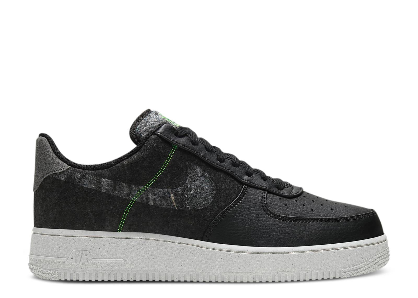 Air Force 1 '07 LV8 'Recycled Wool Pack - Black Electric Green'