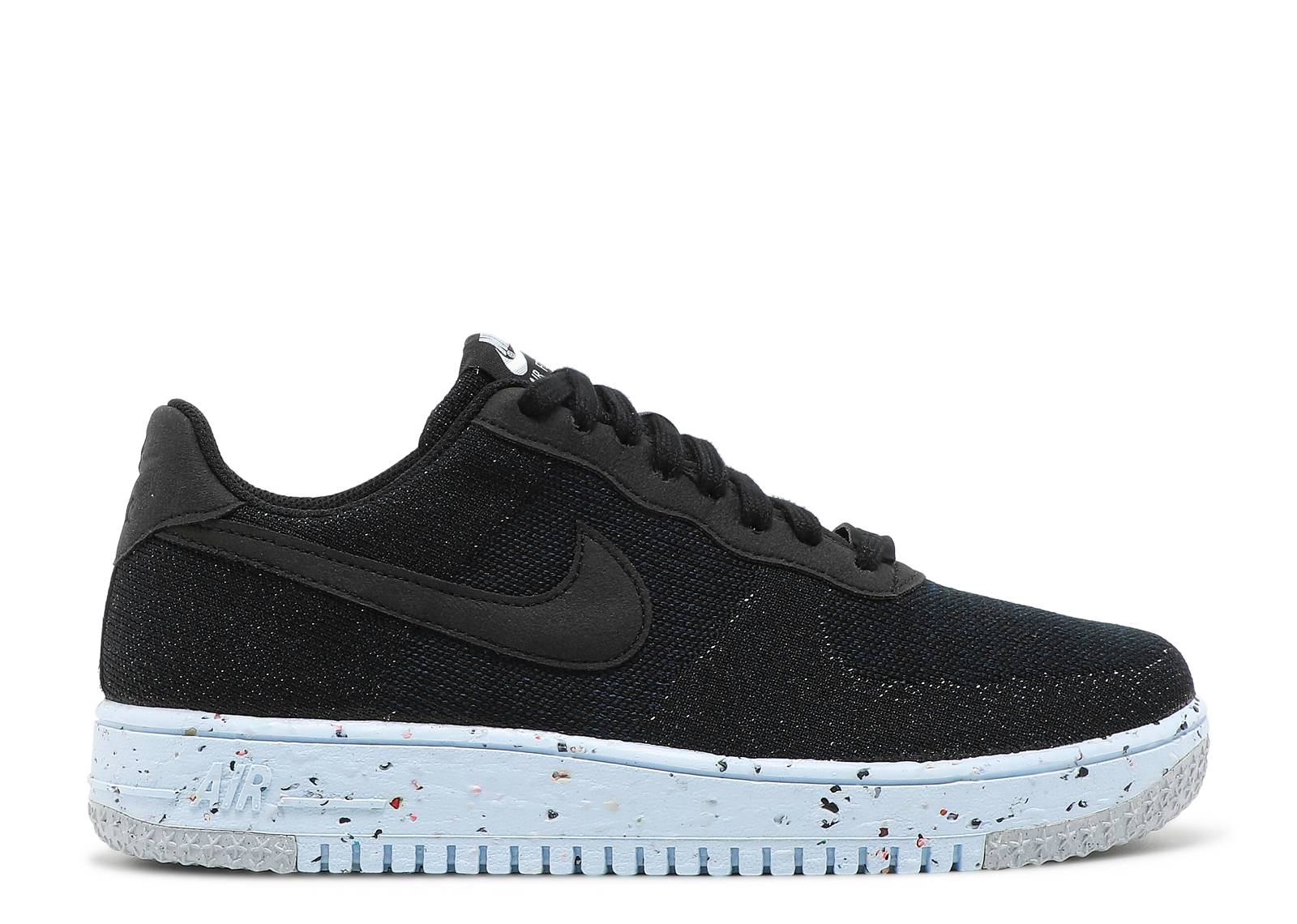 Air Force 1 Crater Flyknit 'Black Chambray Blue'