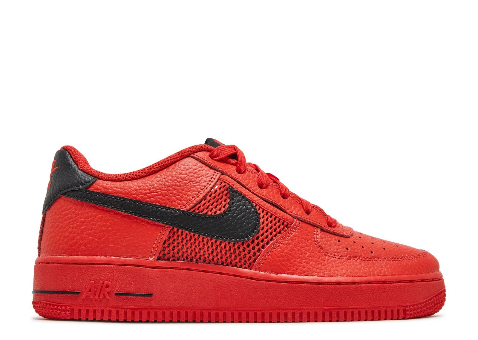 Air Force 1 LV8 GS 'Mesh Pocket - Habanero Red'