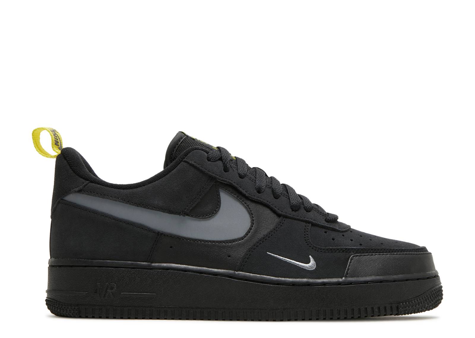 Air Force 1 Low 'Cut Out Swoosh - Black'