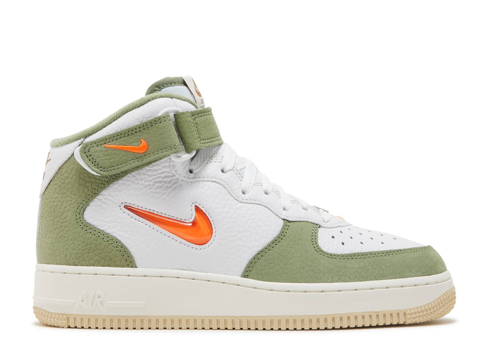 Air Force 1 Mid QS 'Olive Green Total Orange'