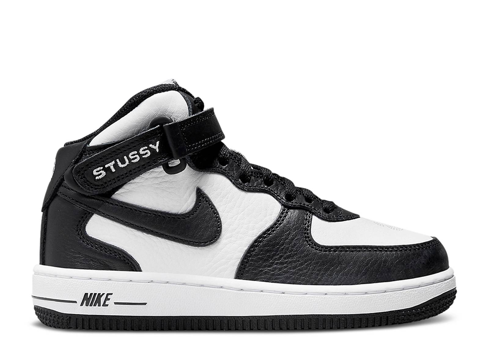 Stussy x Air Force 1 Mid PS 'Black White'