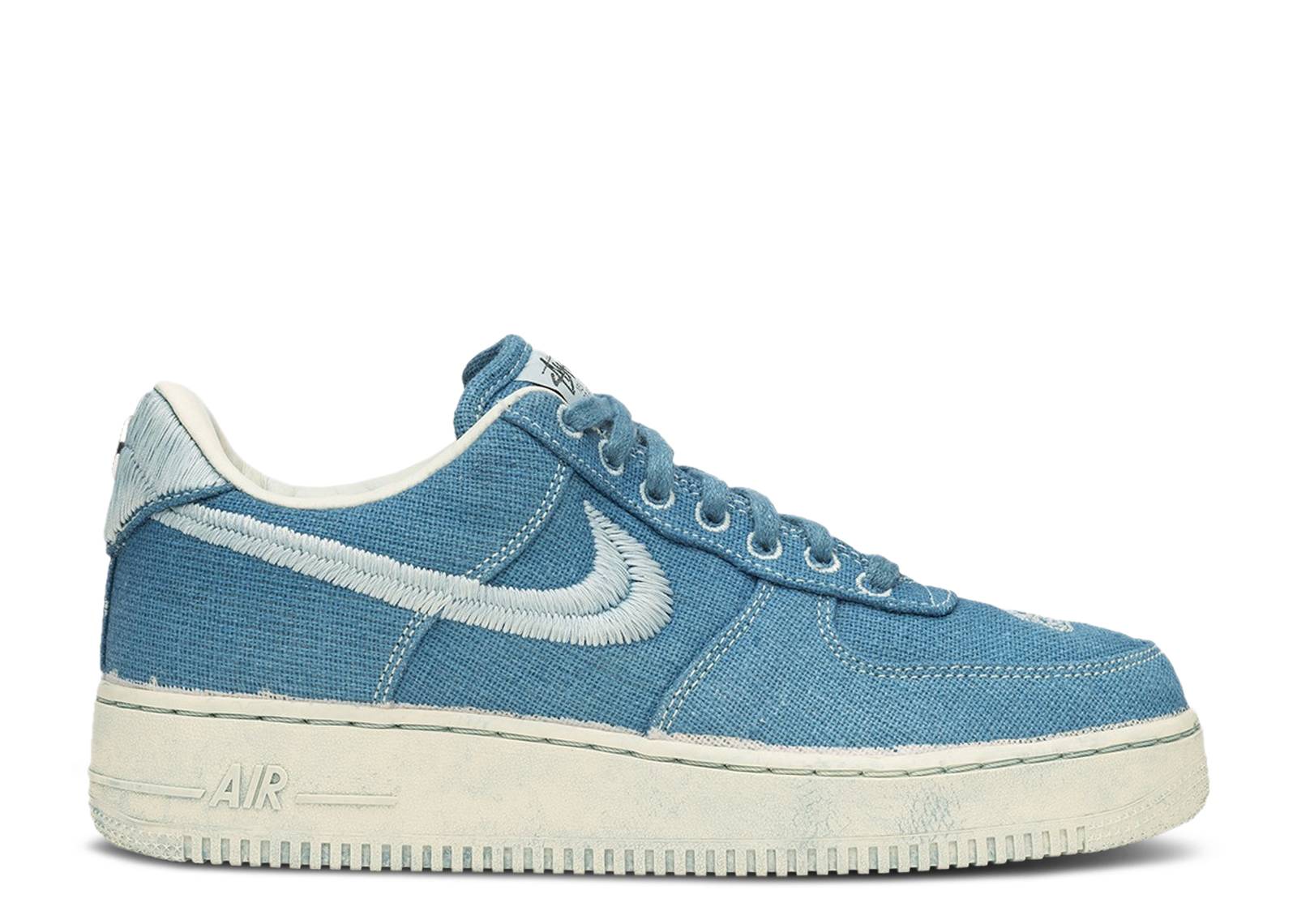 Stussy x Lookout & Wonderland x Air Force 1 Low 'Hand Dyed - Blue'