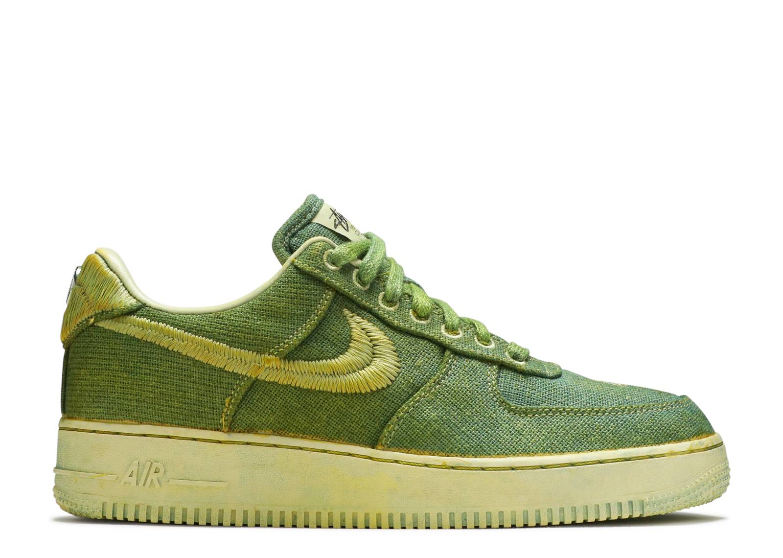 Stussy x Lookout & Wonderland x Air Force 1 Low 'Hand Dyed - Green'