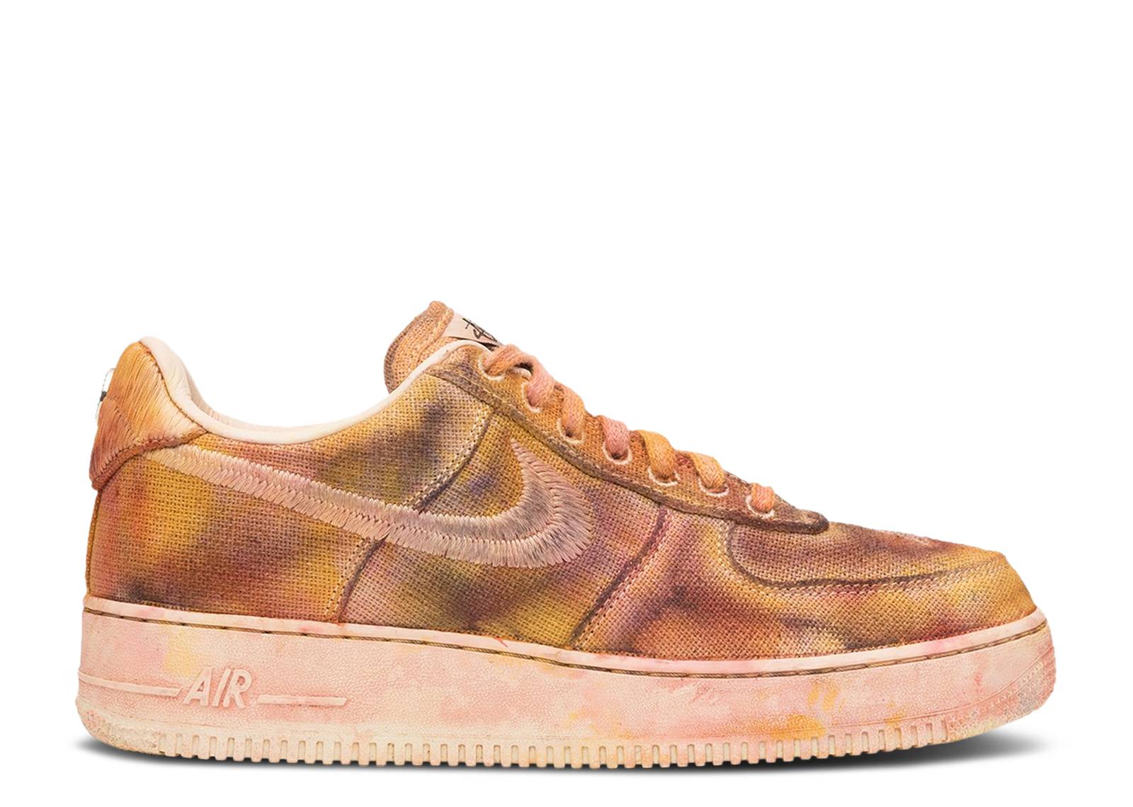 Stussy x Lookout & Wonderland x Air Force 1 Low 'Hand Dyed - Red'
