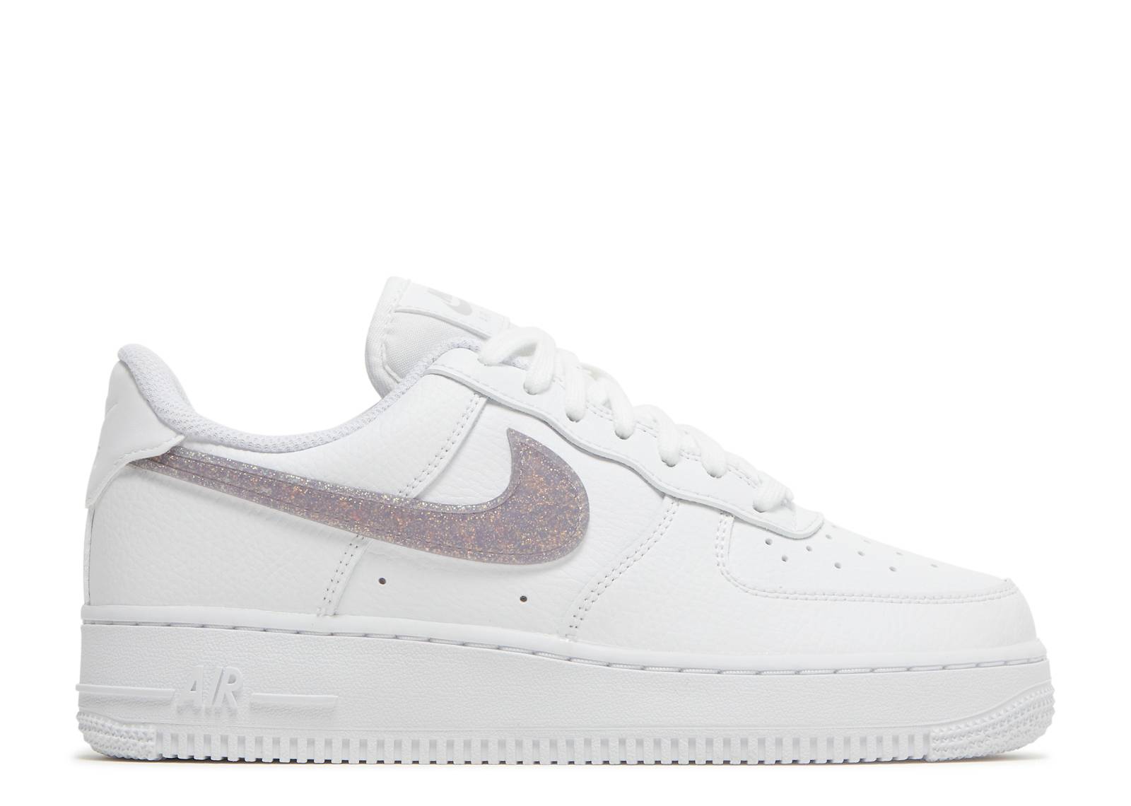 Wmns Air Force 1 Low 'Glitter Swoosh - Canyon Purple'