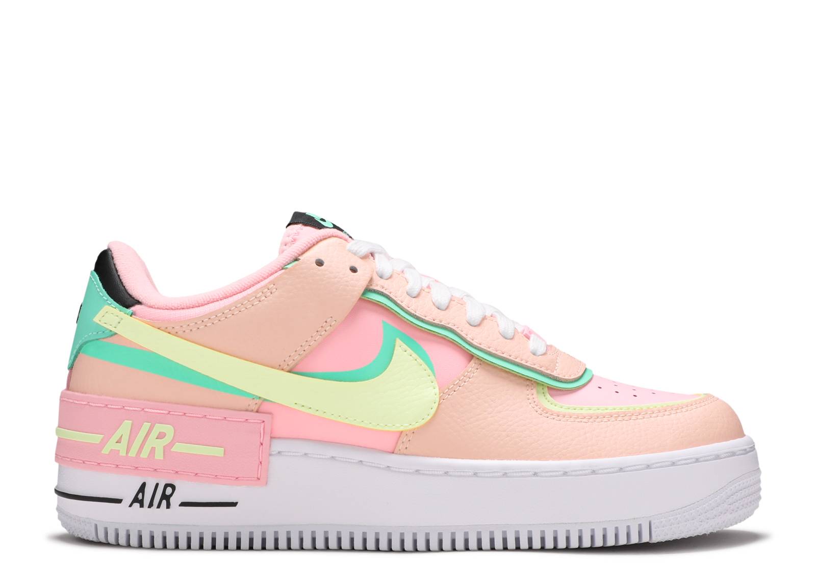 Wmns Air Force 1 Shadow 'Arctic Punch Barely Volt'