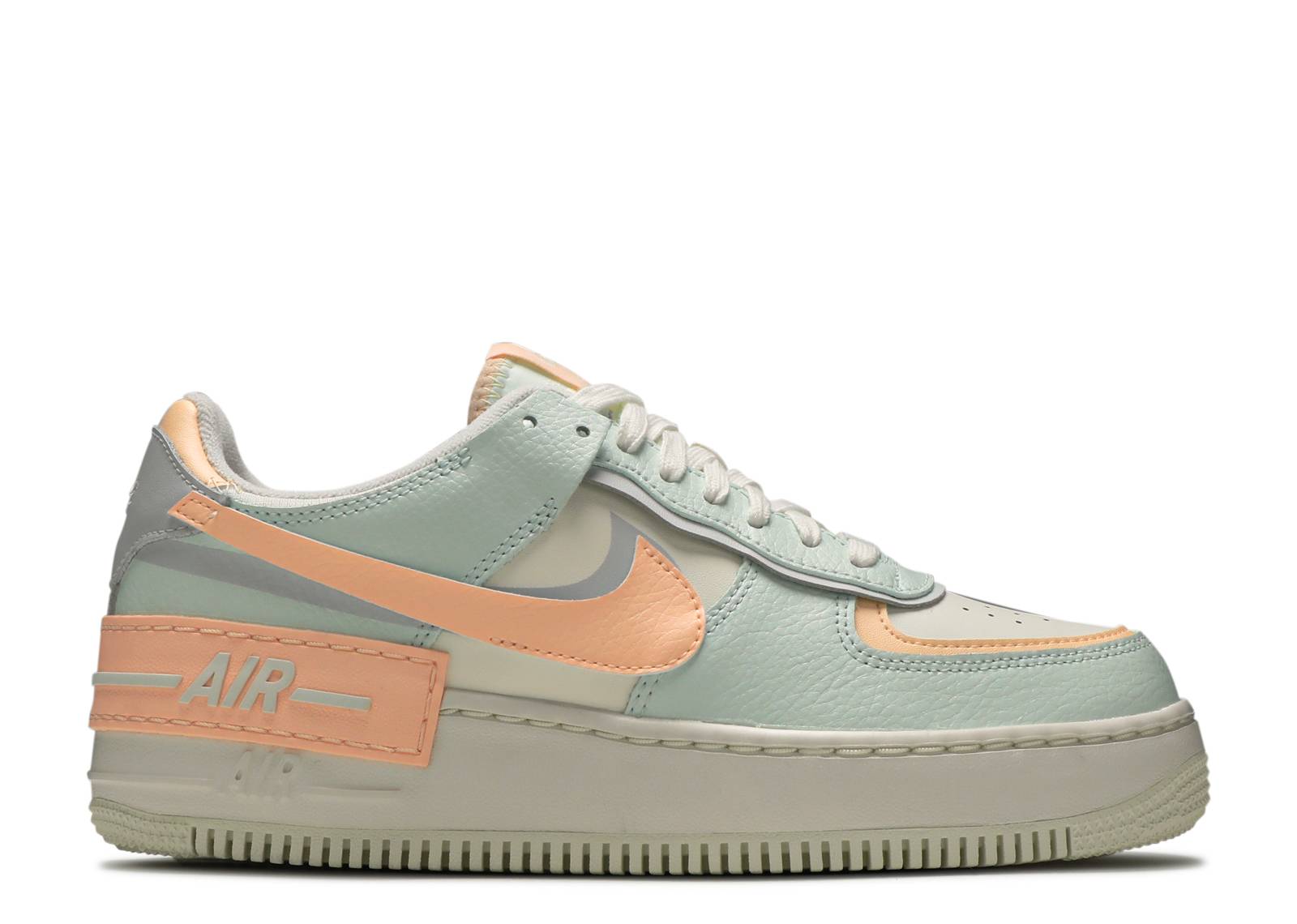 Wmns Air Force 1 Shadow 'Barely Green Crimson Tint'