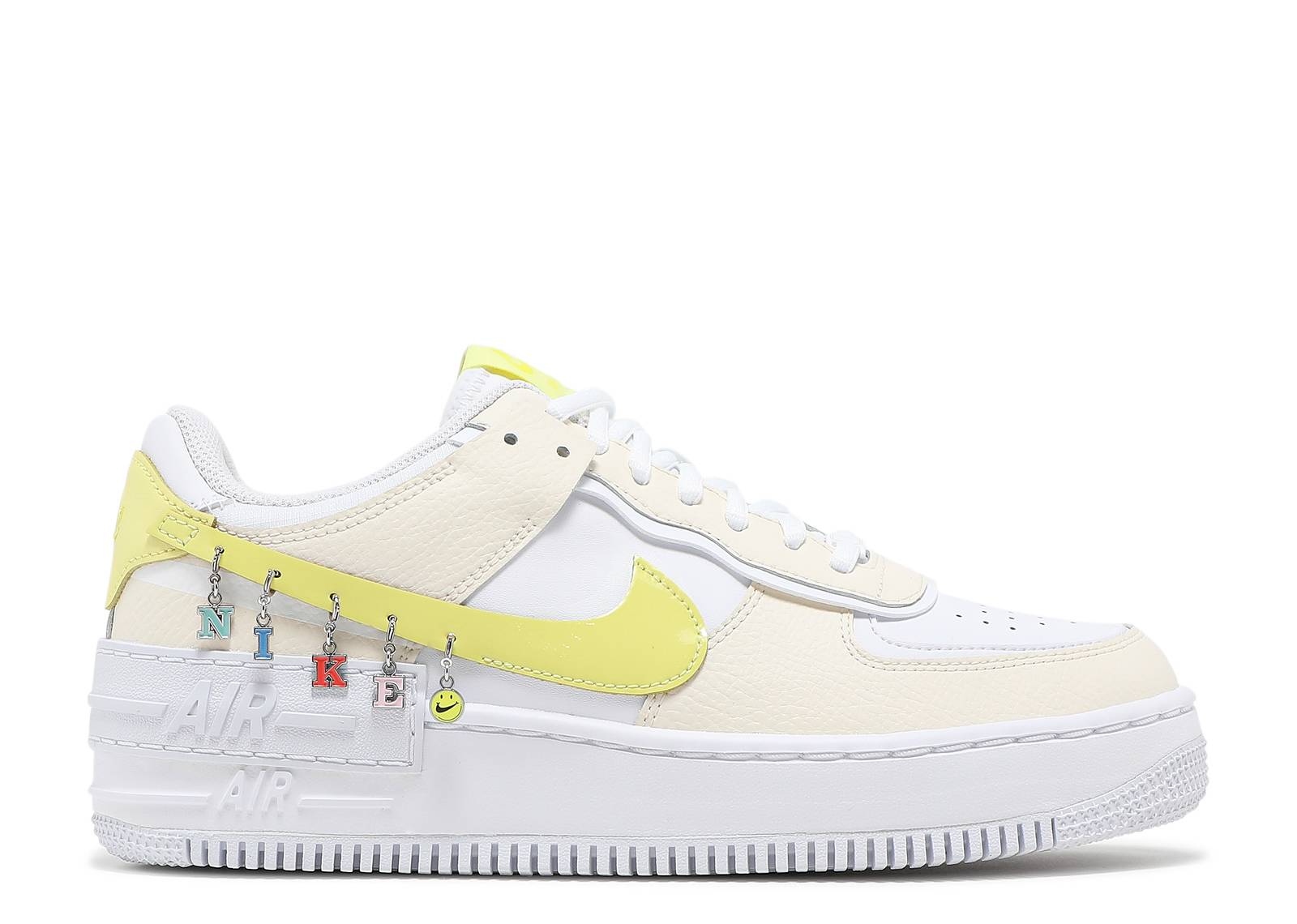Wmns Air Force 1 Shadow SE 'Pale Ivory Light Zitron'