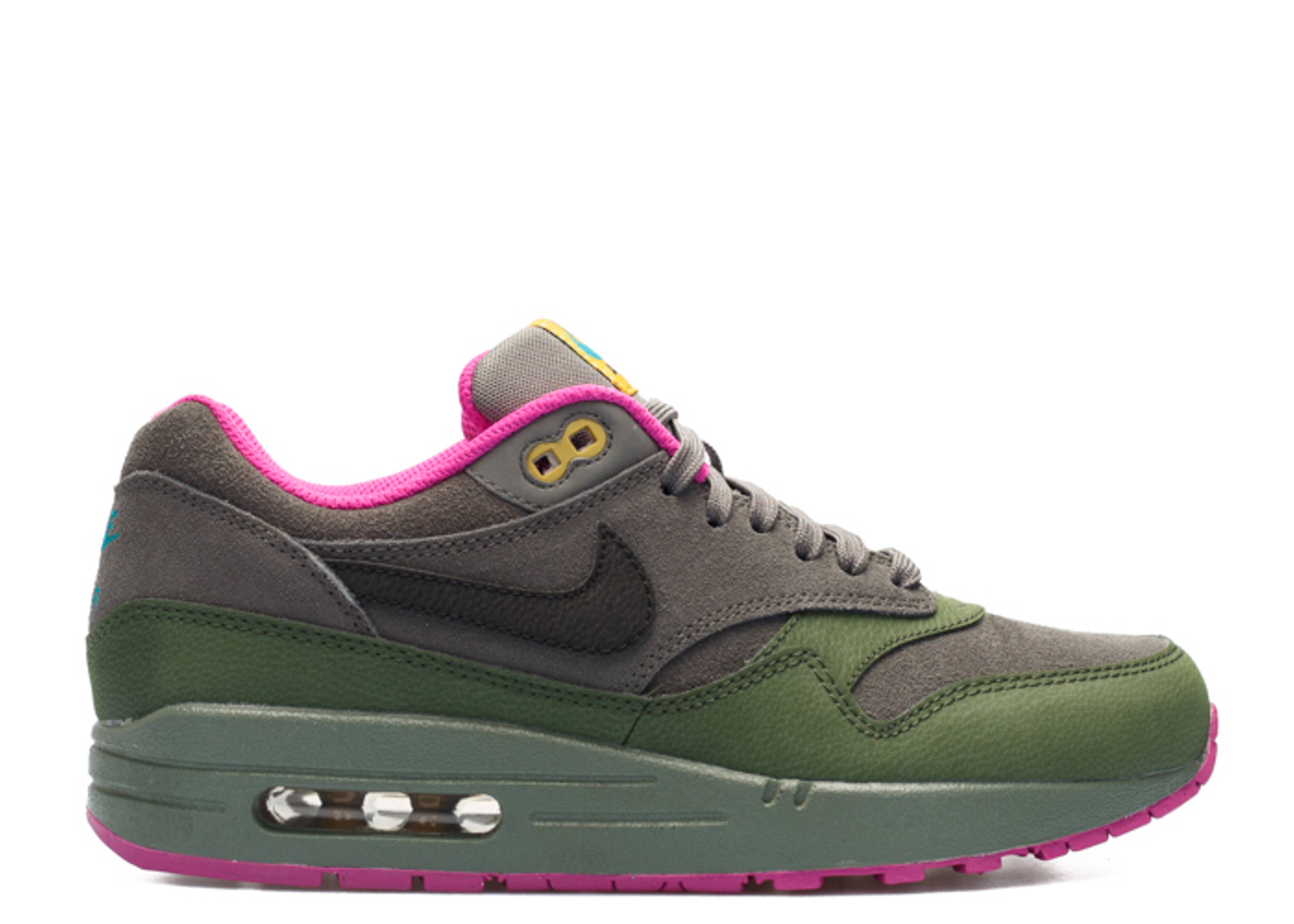 Air Max 1 Leather 'Pewter Carbon Green'