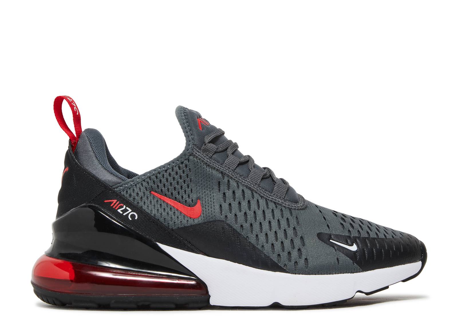 Air Max 270 GS 'Iron Grey University Red'