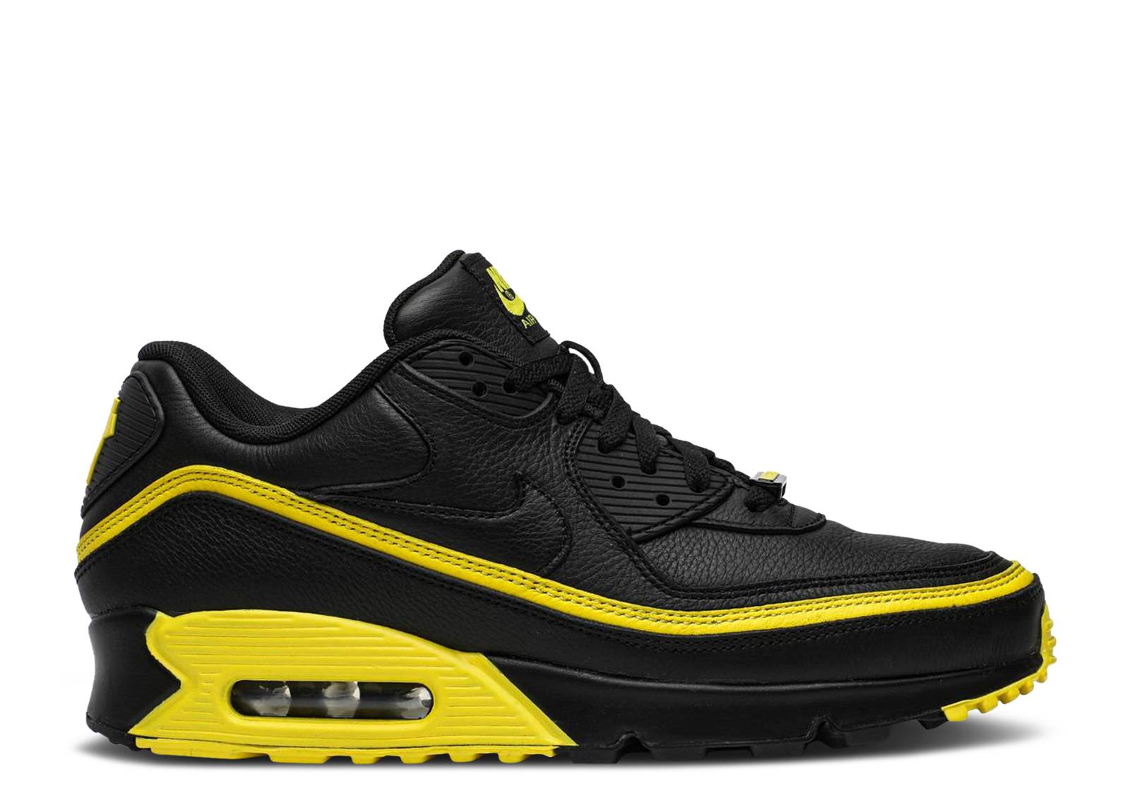 Undefeated x Air Max 90 'Black Optic Yellow'