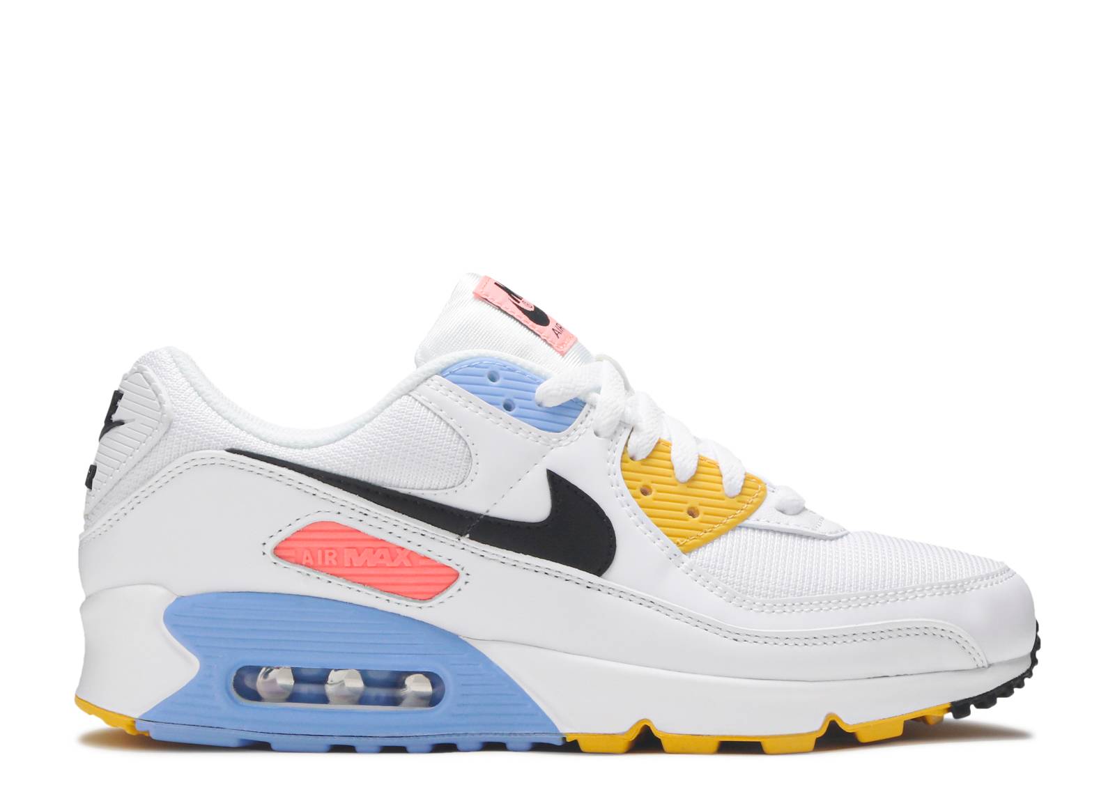 Wmns Air Max 90 'Solar Flare'Color:White,Size:5