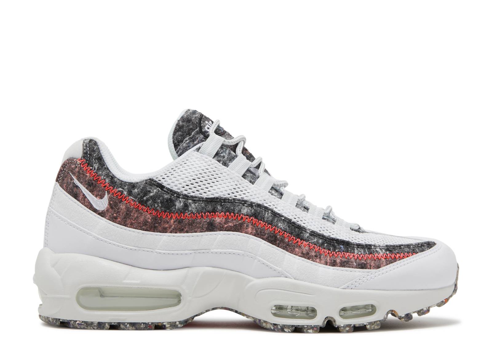 Air Max 95 M2Z2 'Recycled Wool Pack - White Bright Crimson'