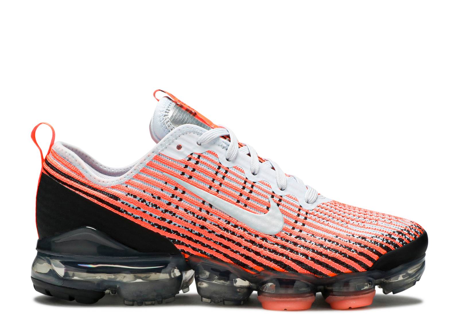 Air VaporMax Flyknit 3 GS 'Bright Mango'Color:Red,Size:10.5
