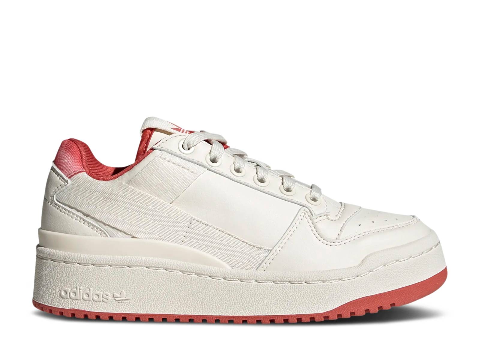 Forum Bold Low J 'White Crew Red'