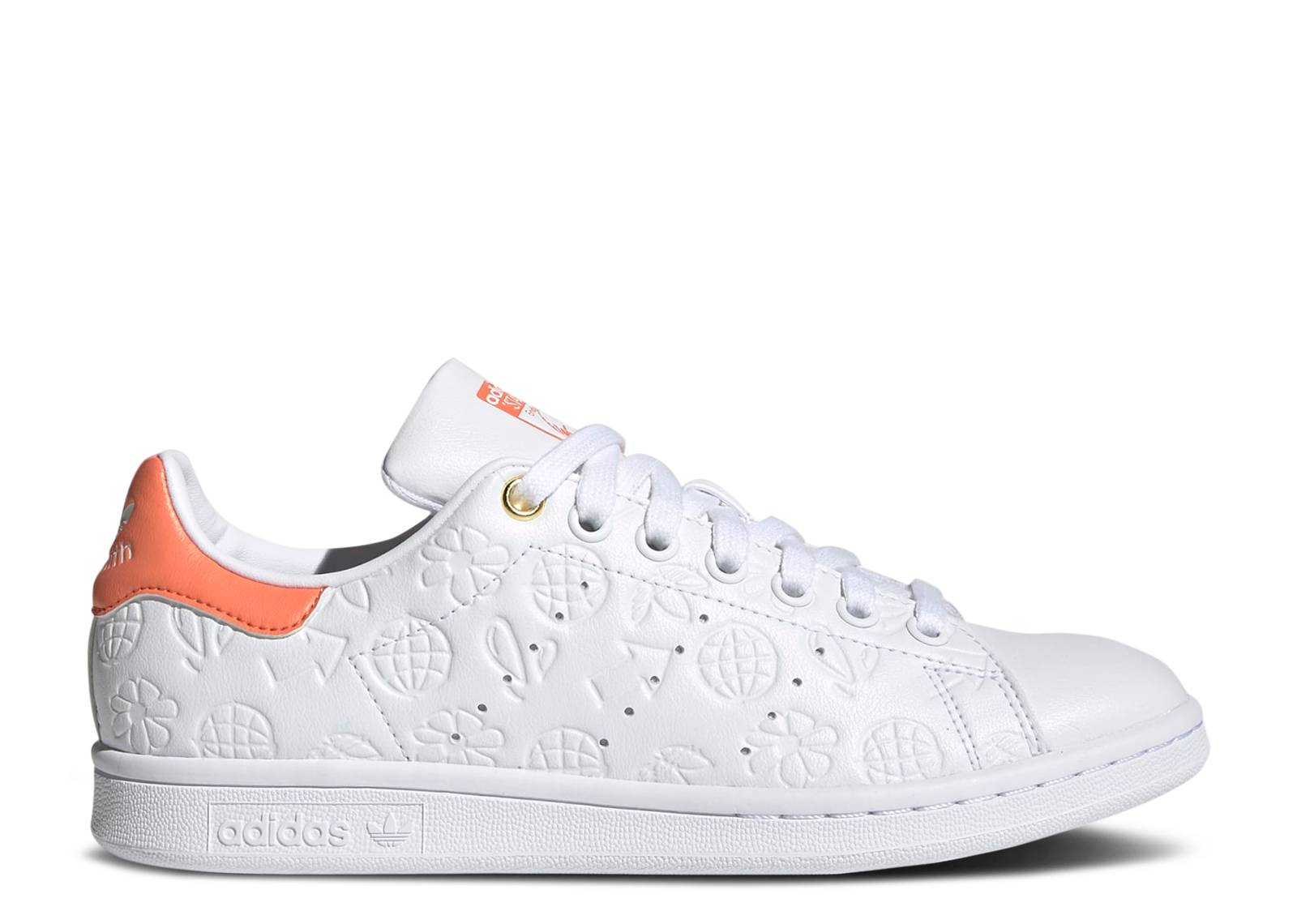 Wmns Stan Smith 'Embossed Graphics - White Semi Coral'