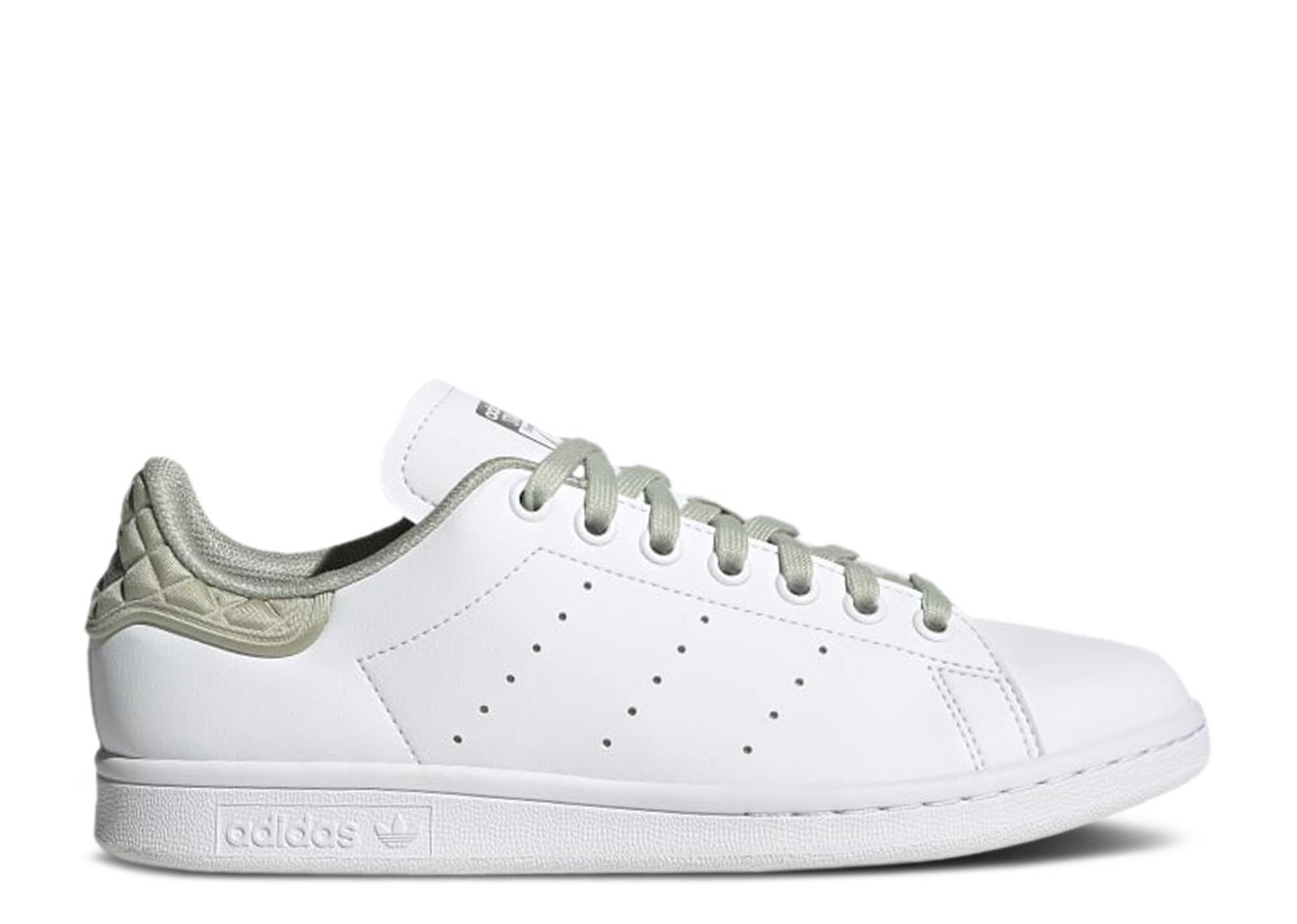Wmns Stan Smith 'White Matte Silver Quilted'
