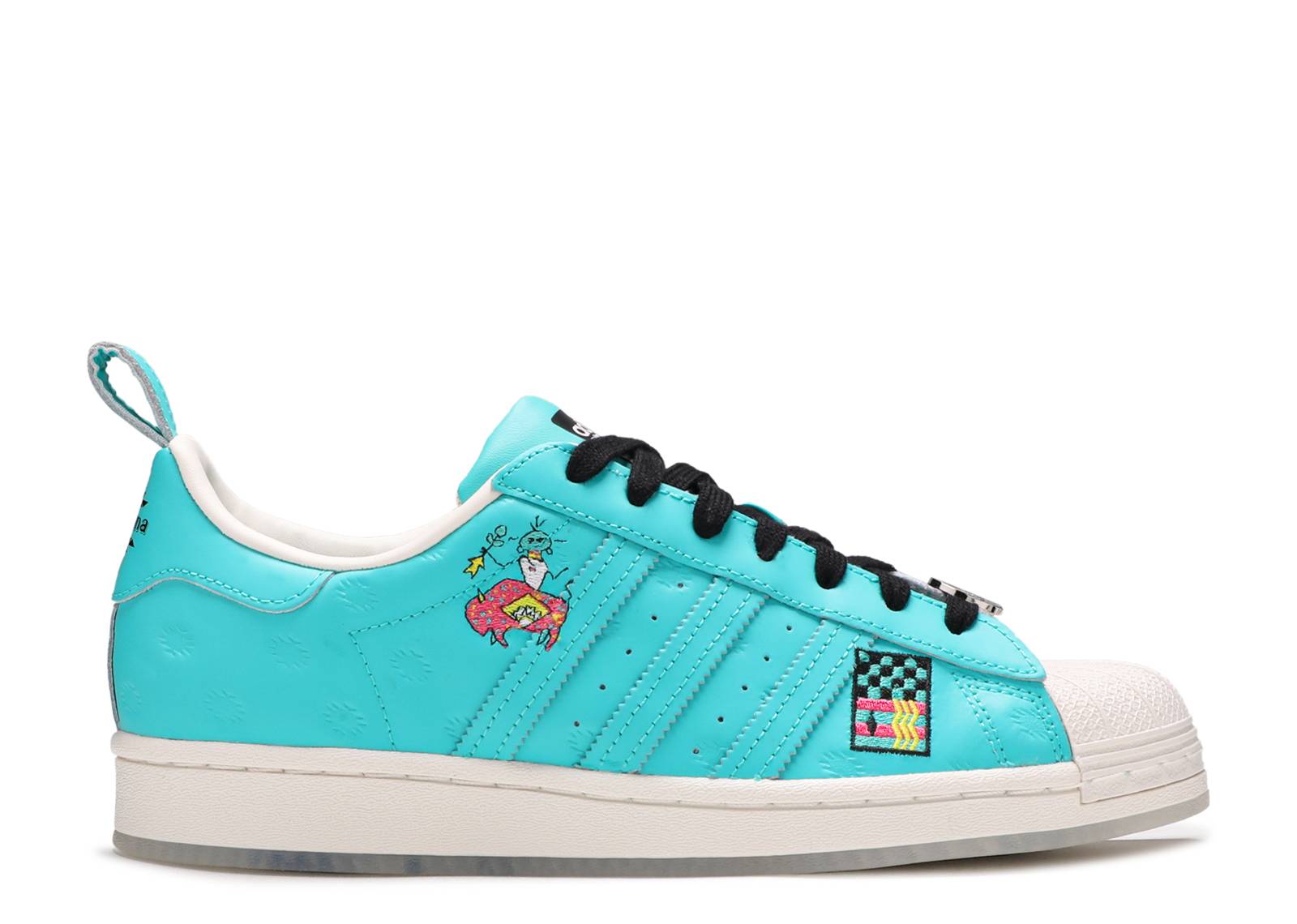 Arizona x Superstar 'Have an Iced Day - Teal White'