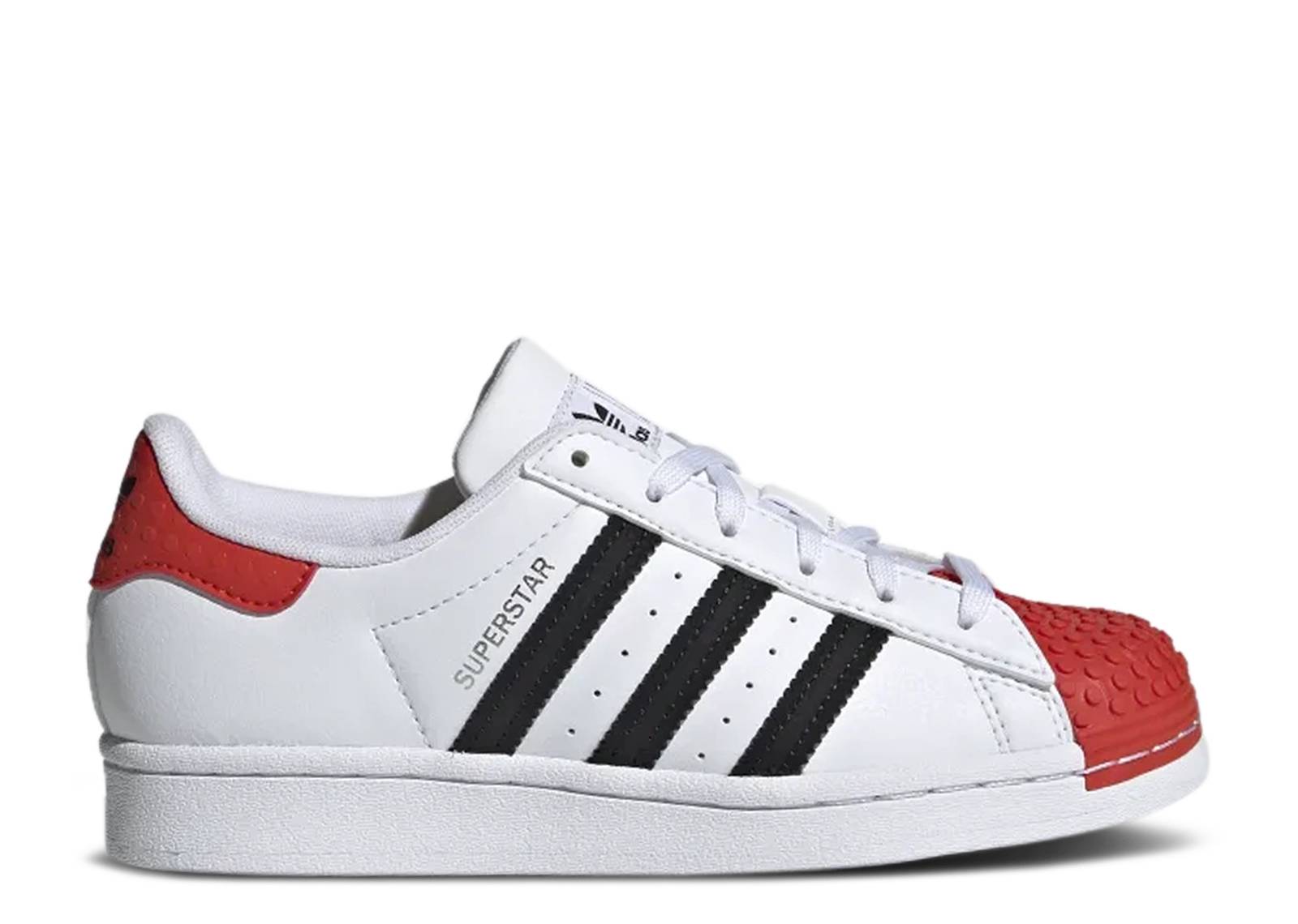 LEGO x Superstar J 'Cloud White Red'