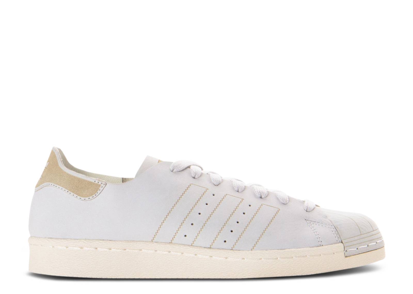 Superstar 80s 'White Brown'Color:White,Size:3