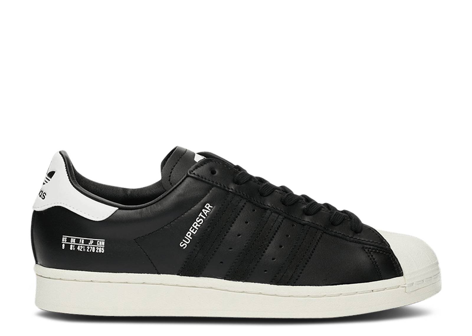 Superstar 'Size Tag - Core Black'