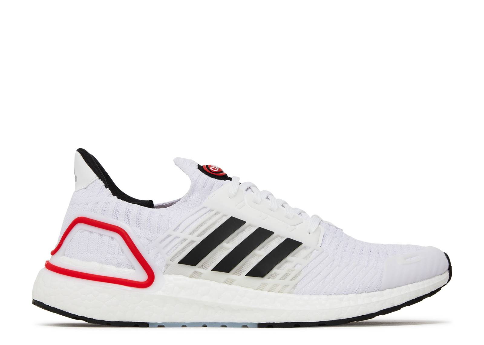 UltraBoost ClimaCool 1 DNA 'White Vivid Red'