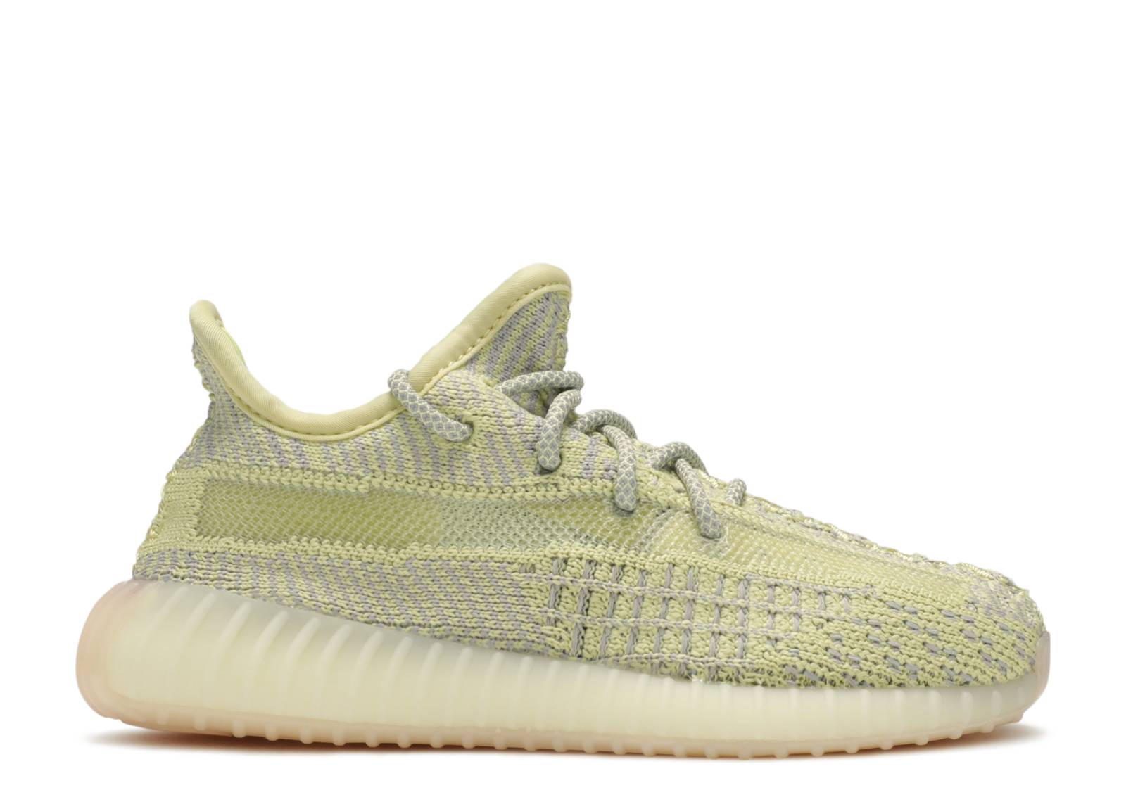 Yeezy Boost 350 V2 Kids 'Antlia Non-Reflective'Color:Yellow,Size:8