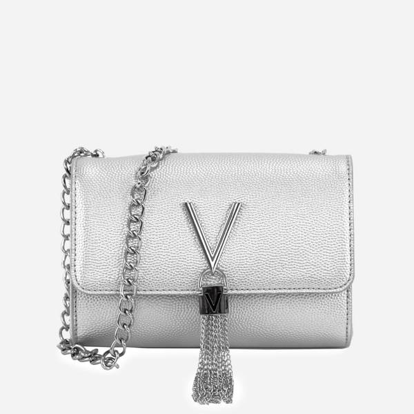 Valentino Bags Women's Divina Small Shoulder Bag - Silver