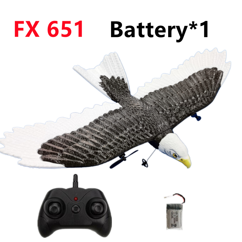 RC Plane Wingspan Eagle Bionic Aircraft Fighter Radio Control Remote Control Hobby Glider Airplane Foam Boys Toys for ChildrenOrigin:China,Type:white