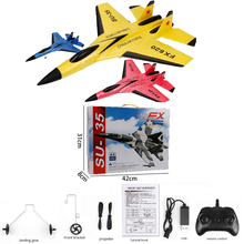 800mAh SU-35 Enhanced Edition Large Battery RC Plane Avion RC Flying Model Gliders Kids Remote Control Airplane Child Toys Gifts