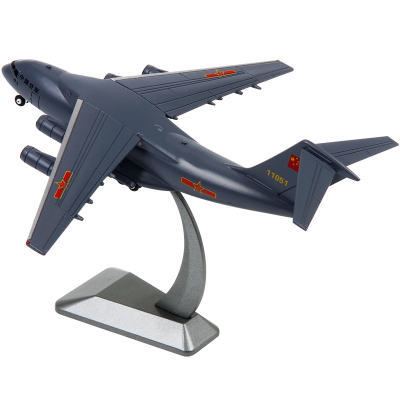1/260 Scale Y-20 Transport Aircraft Alloy Diecast Aircraft Model for Collection Gift Home Living Room Decor