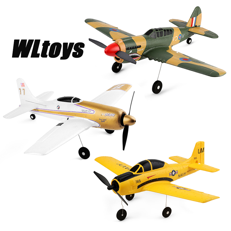 WLtoys A220 A210 A260 2.4G 4Ch 6G/3D Stunt Plane Six Axis RC Fighter RC Airplane Electric Glider Unmanned  Aircraft Outdoor Toy