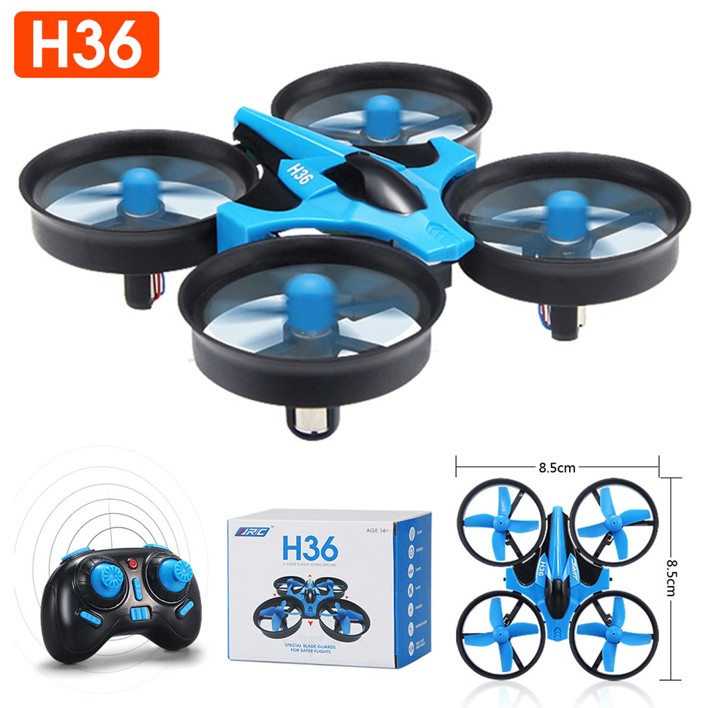 JJRC H36 Mini RC Drone 4CH 6-Axis Headless Mode Helicopter 360 Degree Flip Remote Control Quadcopter Toys with LED Lights