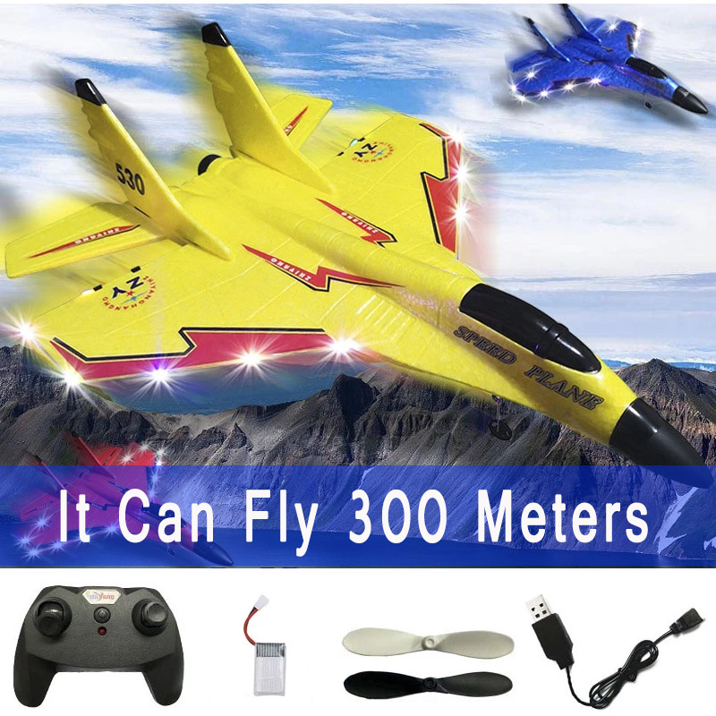 Tk Glider RC Plane 530/320 Airplane Model Hand Throwing Foam Electric Remote Control Outdoor Toys for Boys Kids Combat Aircraft