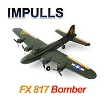 IMPULLS FX817 Remote Control glider 2CH Stunt Flying Aircraft Aerial fortress B17 bomber use EPP Materia For kids Gift FSWBl