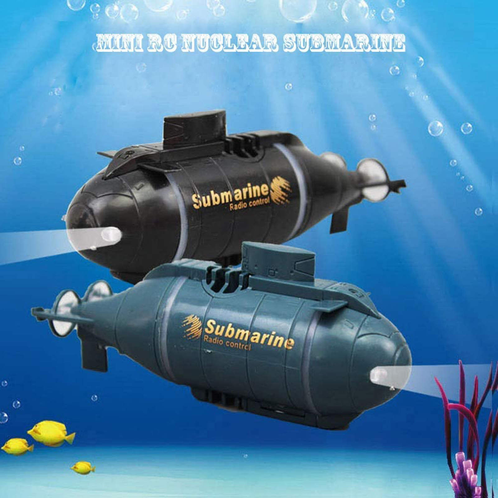 Mini RC Submarine Remote Control Boat Wireless Waterproof Diving RC Boat 6CH RC Race Boat Simulation Model Gift Toy Kids Boys