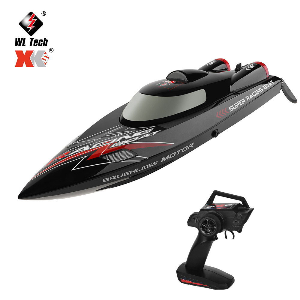 WLtoys WL916 WL915-A RC Boat 2.4Ghz 55KM/H Brushless High Speed Racing Boat Model Remote Control Speedboat RC Toys For Boys