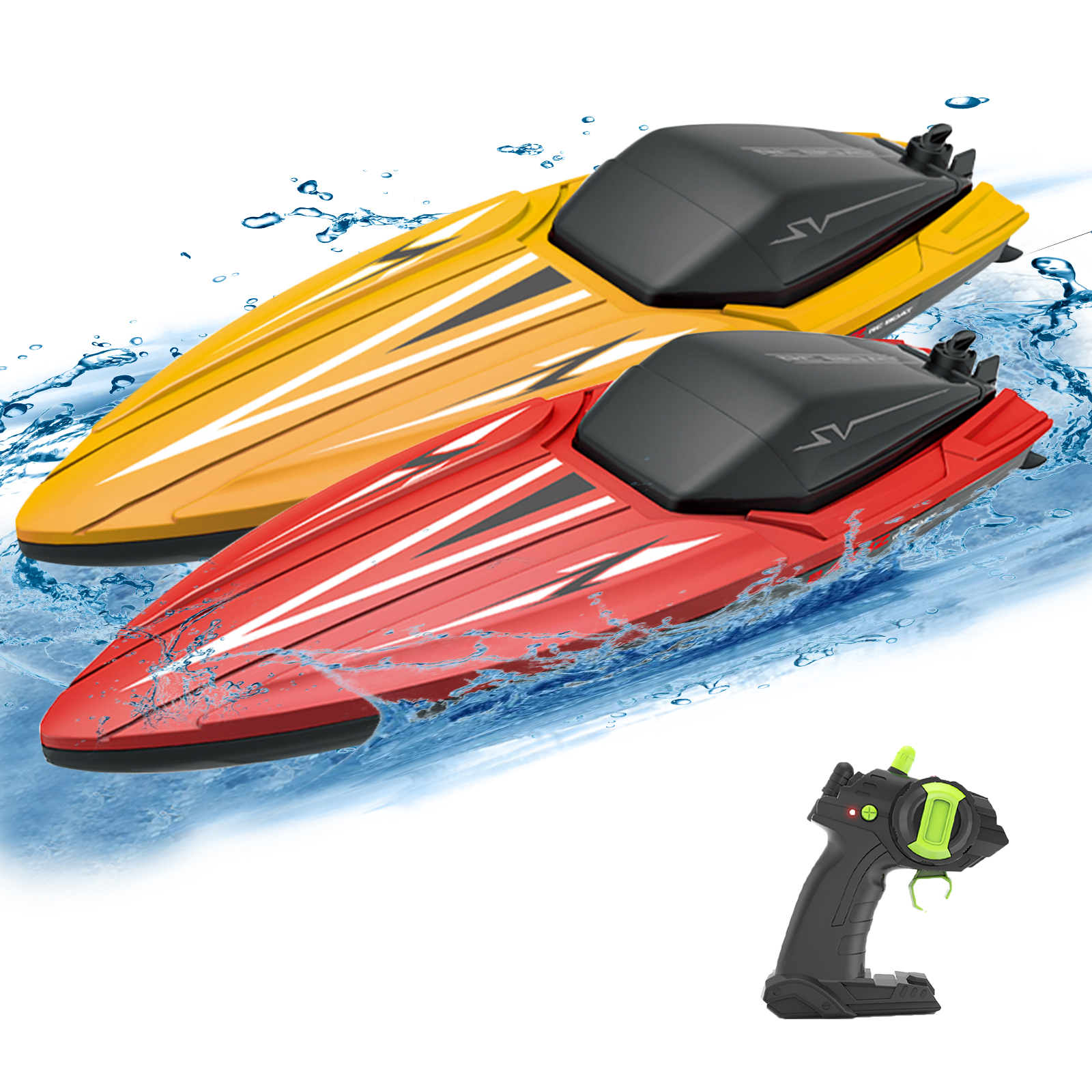 TY2 RC Boat High Speed Remote Control Simulated Boating High Speed Racing Speedboat Model Electric Radio Control Outdoor Boat