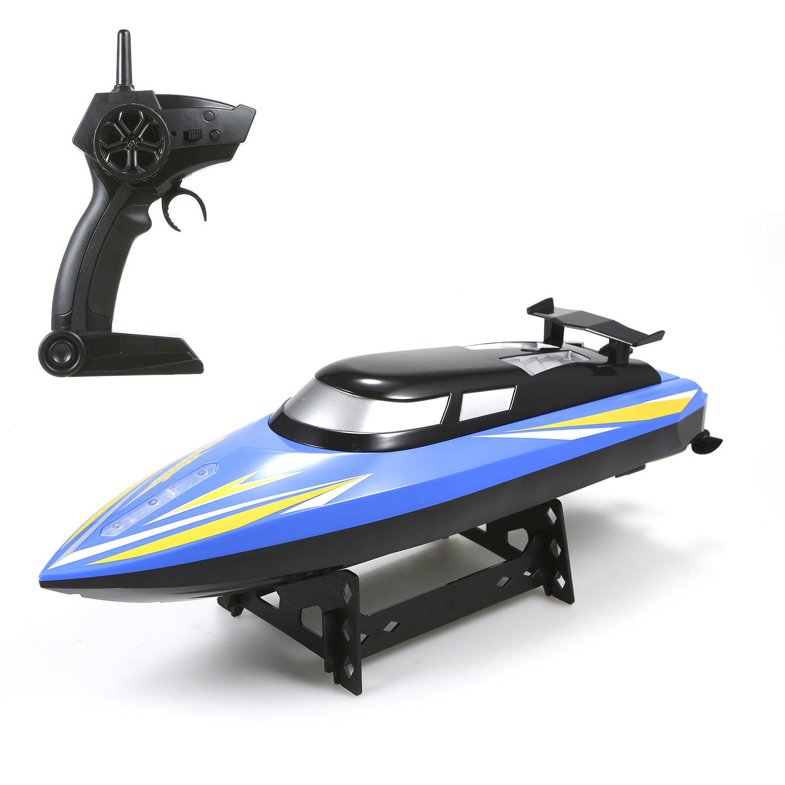 2.4GHz RC Boat Remote Control Boats 25km/h Speed 41cm RC Boat Toy Gift for Kids Adults Boys 3-speed Low Battery Alarm