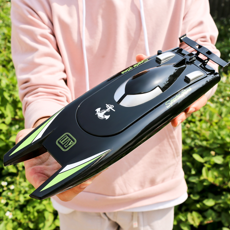 2022 wireless remote control ship high-speed speedboat electric children's Day gift toy boy ship waterproof model
