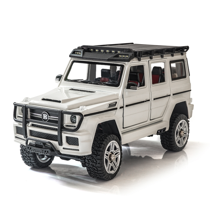 SG2401 Metal RC Crawler 1:24 Full Scale 2.4G 4WD Remote Control Car - White