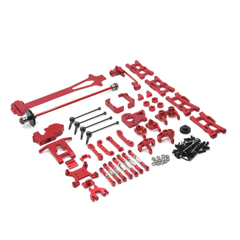 WLtoys 1/12 124016 124017 124018 124019 RC Car Upgrade and Modification Parts 21 Sets of Metal Accessories
