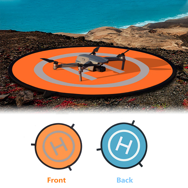 Universal Fluorescent Drone Landing Pad for DJI Mavic 2 Pro Air Spark Phantom Xiaomi 55/75/110CM Drone Waterproof Parking Pad