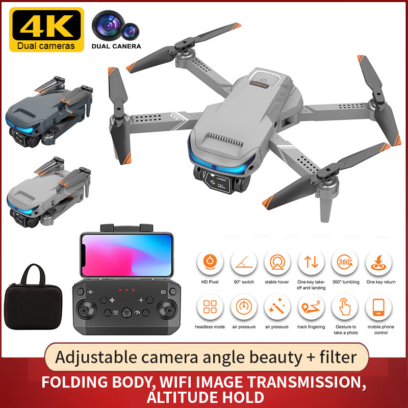 4K Drone Profesional GPS 5KM Dual HD Quadcopter With Camera With 360 Obstacle Avoidance 5G WiFi VS DJI Mini Drone RC Quadcopter