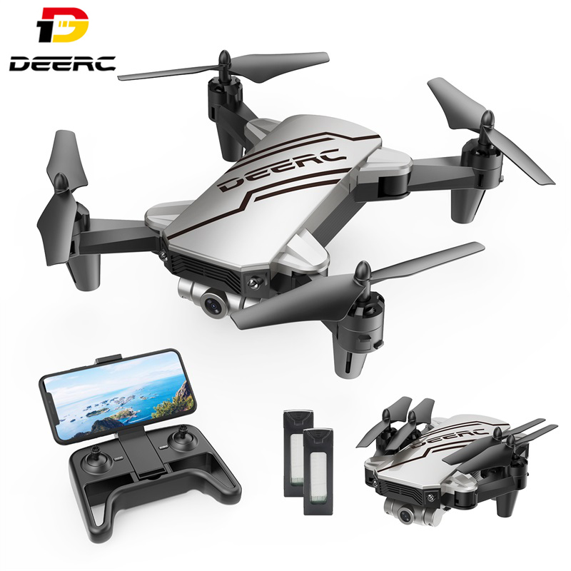 DEERC D20 Mini Drone 720P HD FPV Camera RC Toys Altitude Hold Headless Mode One Key Start Easy Control Drone For Beginner Kids