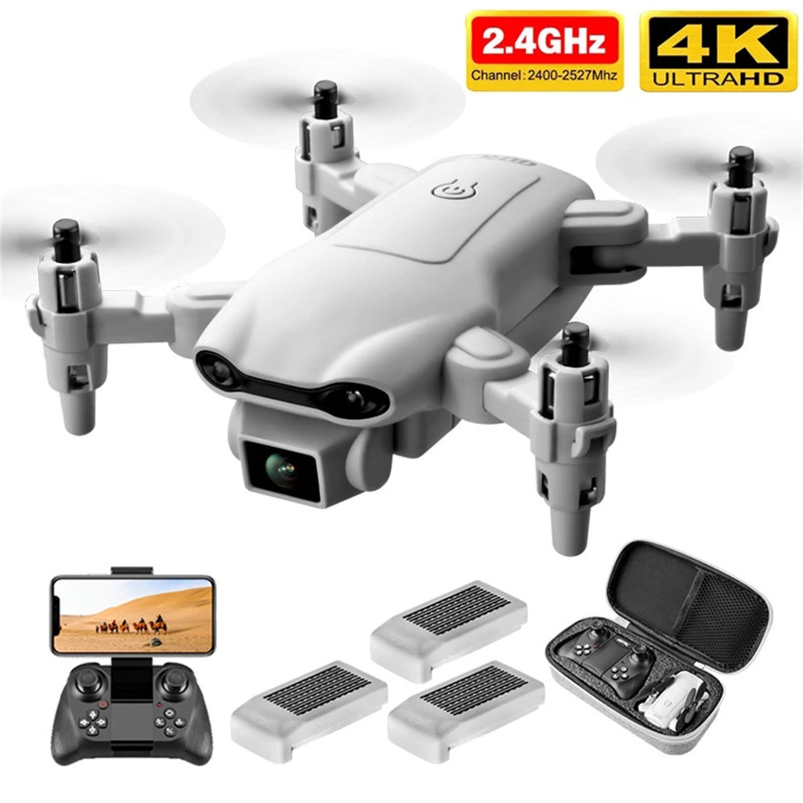 4DRC V9 Mini Drone 4k Dual Camera HD Wide Angle Camera 1080P WIFI FPV Aerial Photography Helicopter Foldable Quadcopter Dron